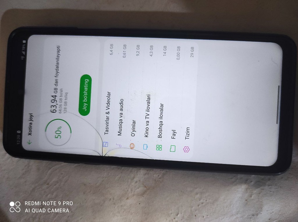 LG Q92 128GB - ishlaydi, arzon image 3