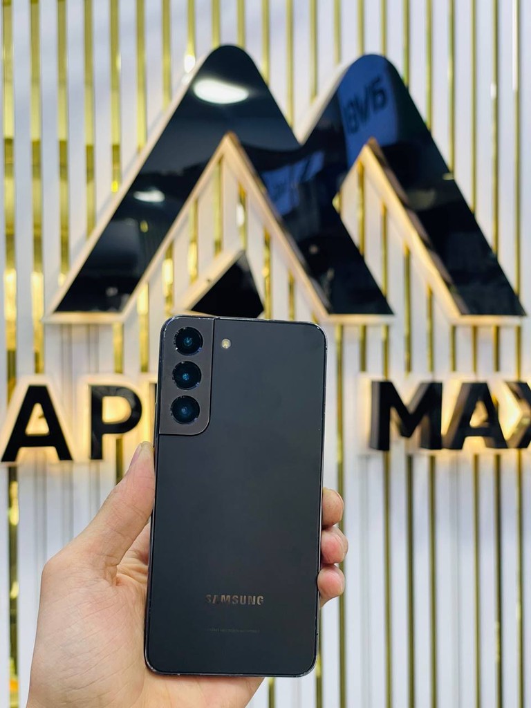 Samsung S22 128GB 3700mAh - BLACK, 30 kun garantiya image 1