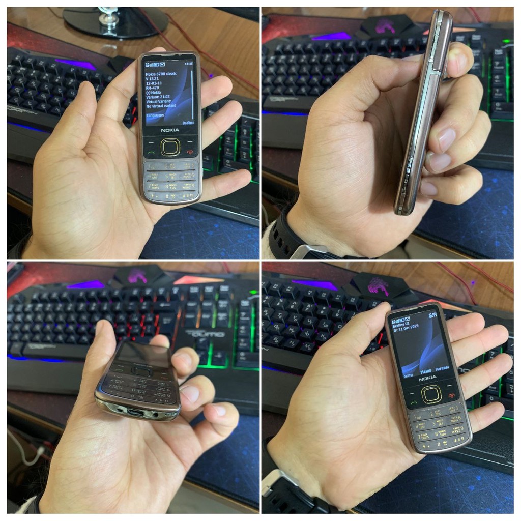 Nokia 6700 Classic ORIGINAL, LIKE_NEW holat image 2