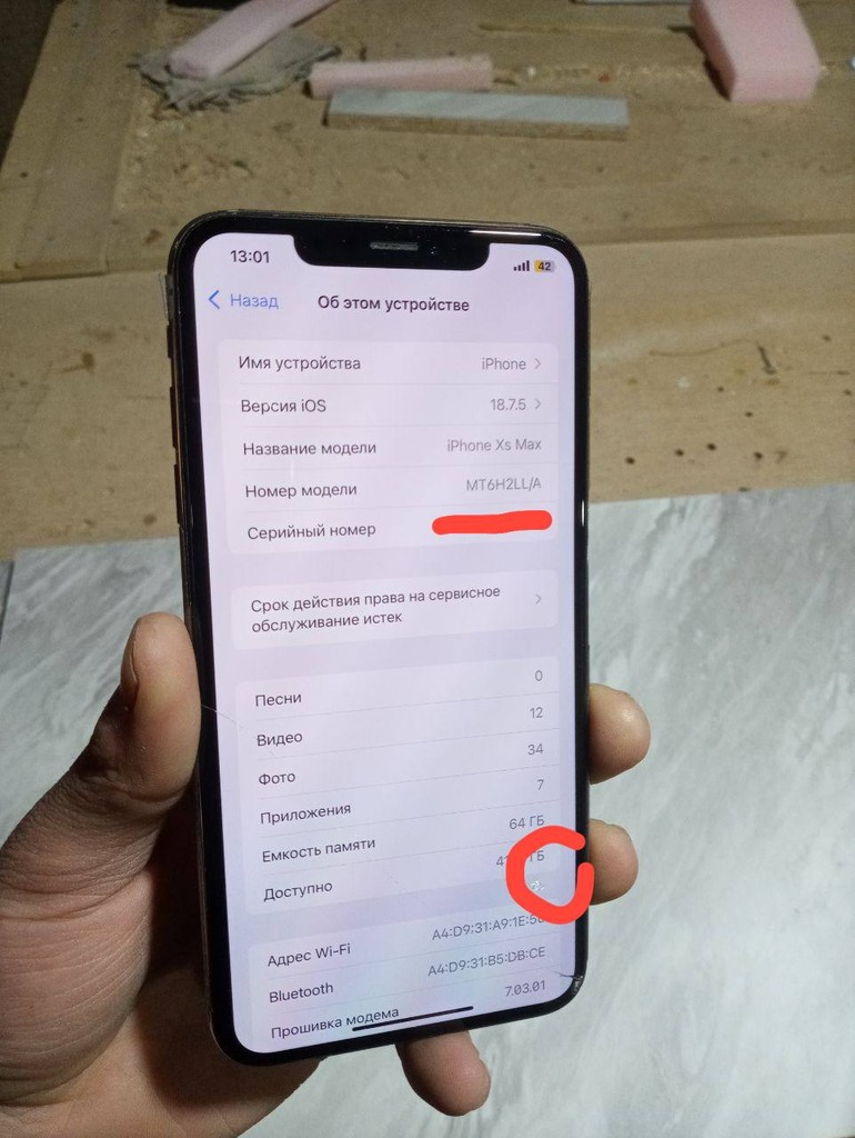 iPhone XS Max 64GB Gold — USED, 85% battery image 5