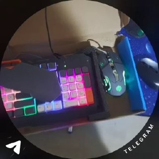 KM-160 Gaming klaviatura, yangi, komplet (sichqoncha bor)