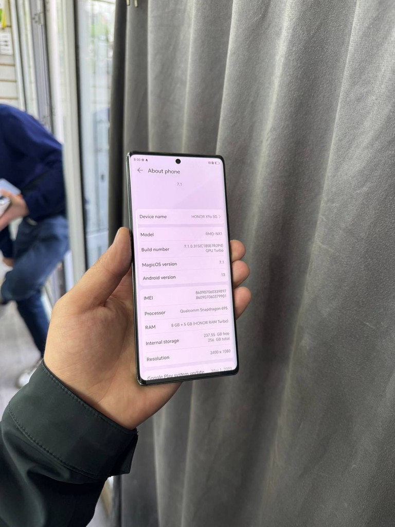 Honor X9a 12/256GB, 4500mAh, Yaxshi holat image 2