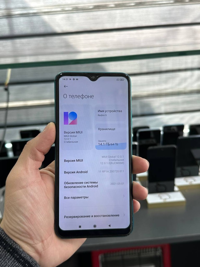 Redmi 9, 64GB, Yaxshi holatda, 1 xafta garantiya image 1