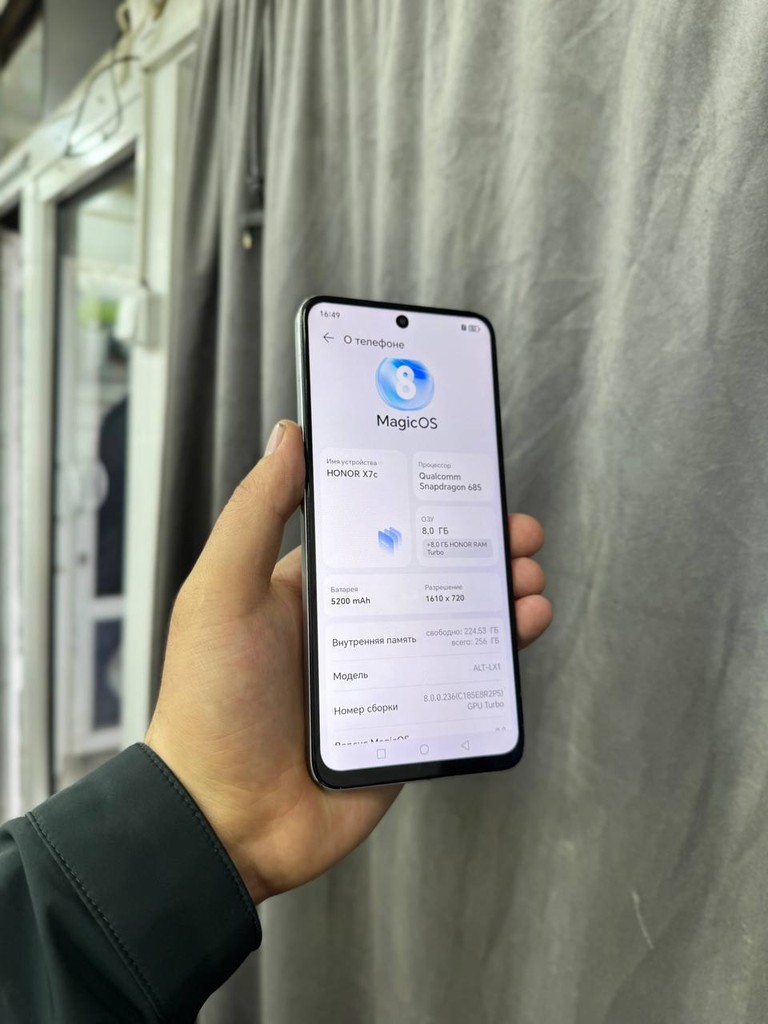 Honor X7 C – 16/256 GB, rangi rasmda, 1 xafta garantiya image 2