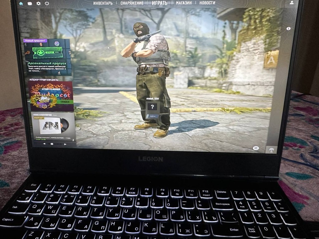 Lenovo Legion Gaming Laptop - i5-9300H, RTX 2060, 16GB RAM, 1.5TB SSD image 1