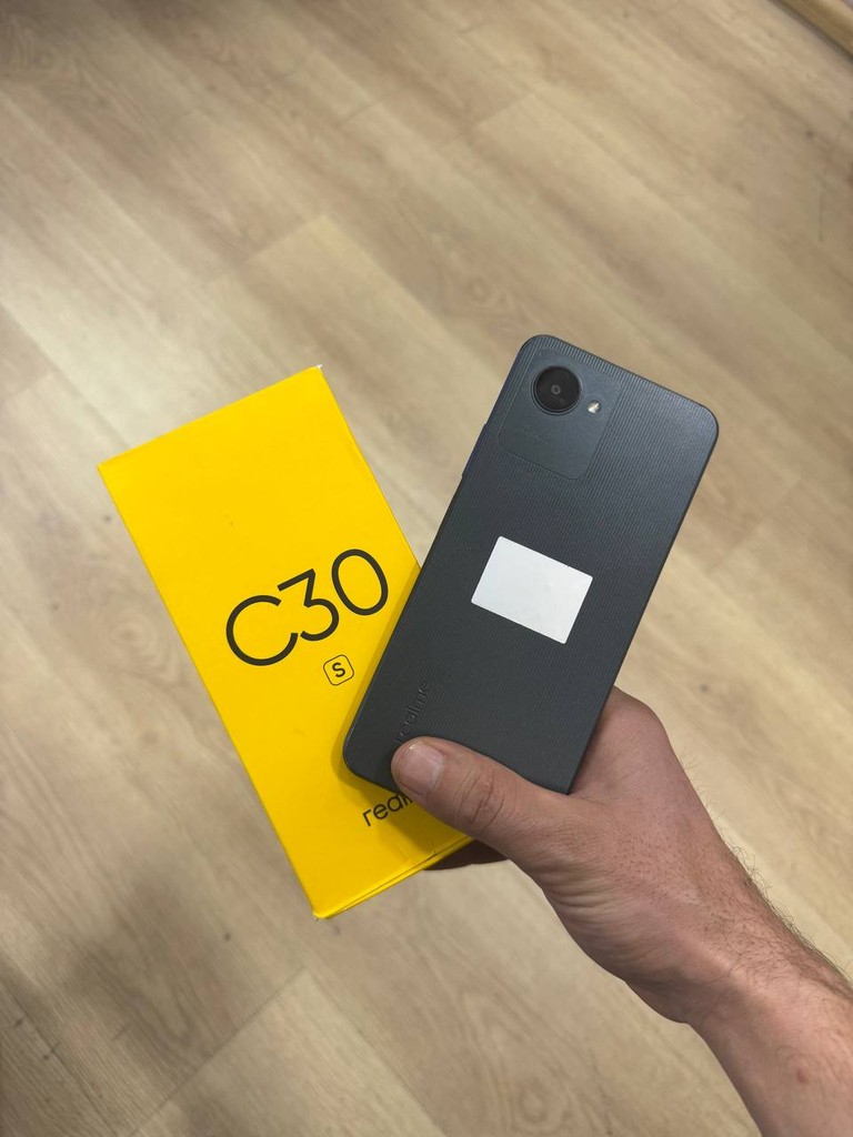 Realme C30s, 64GB, rangi rasmdagi, ishlaydi image 1