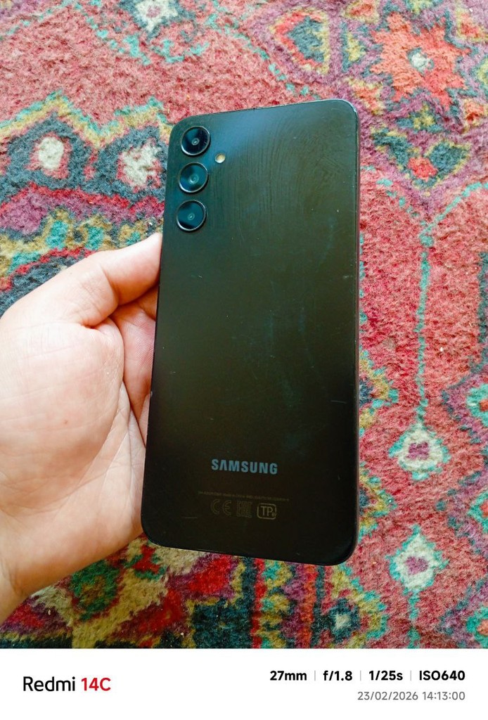 Samsung A05S, 4/128GB, qora image 2