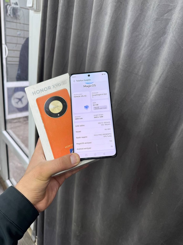 Honor X9B, Snapdragon 6 Gen 1, 16/256GB, 5800mAh, NEW image 2