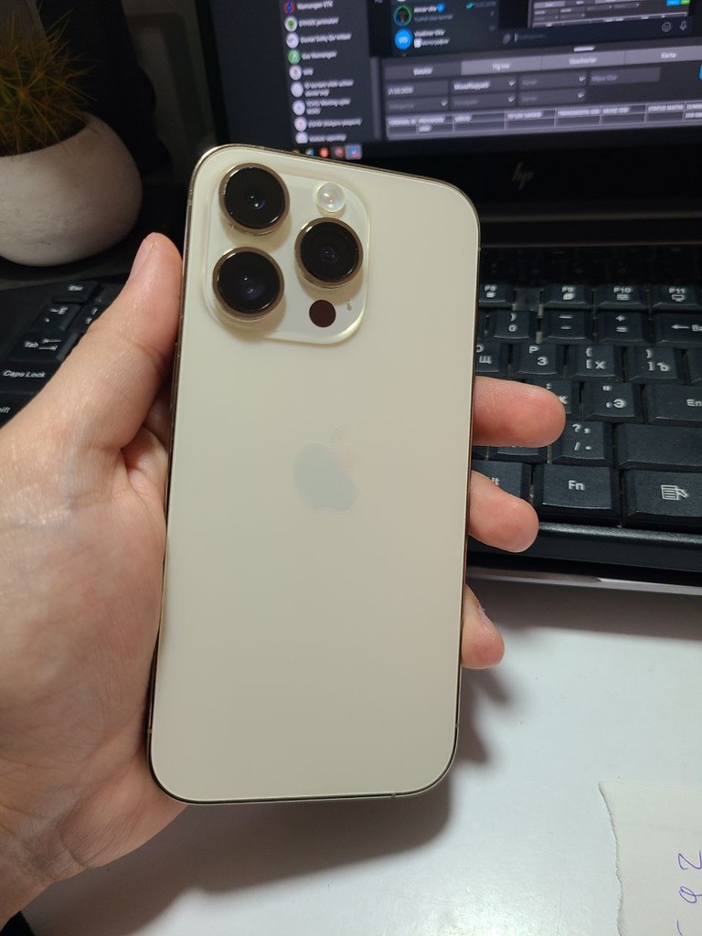 iPhone 14 Pro, 256GB, GOLD, 81% batareya image 1