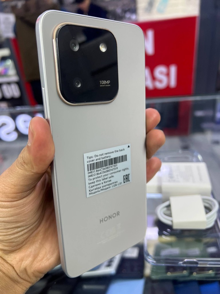 Honor X7D 6/128 RAM/ROM, yangi, 6500mAh, IMEI o'tgan, narx 125$ image 2