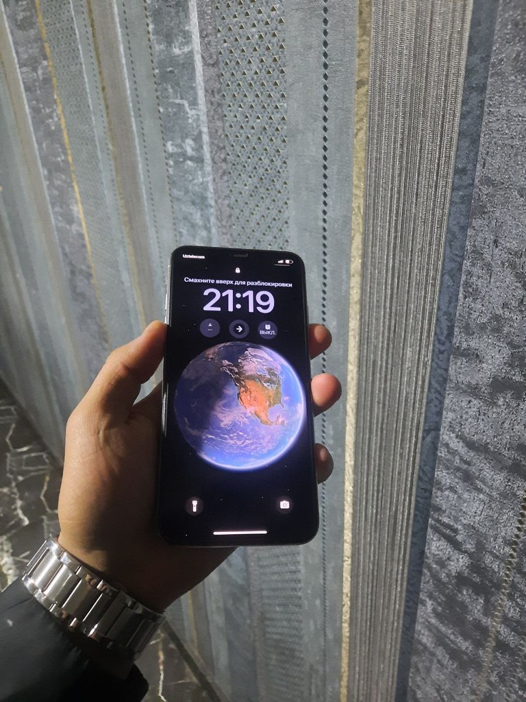 iPhone XS Maxx 256GB, oq rang, 100% batareya, hujjat mavjud image 1