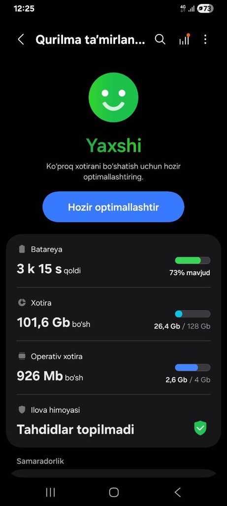 Samsung A05s 4/128GB qora image 6
