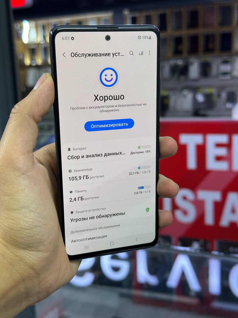 Samsung A51 5G 6/128GB, NEW, rang rasmda ko'rinadi image 2