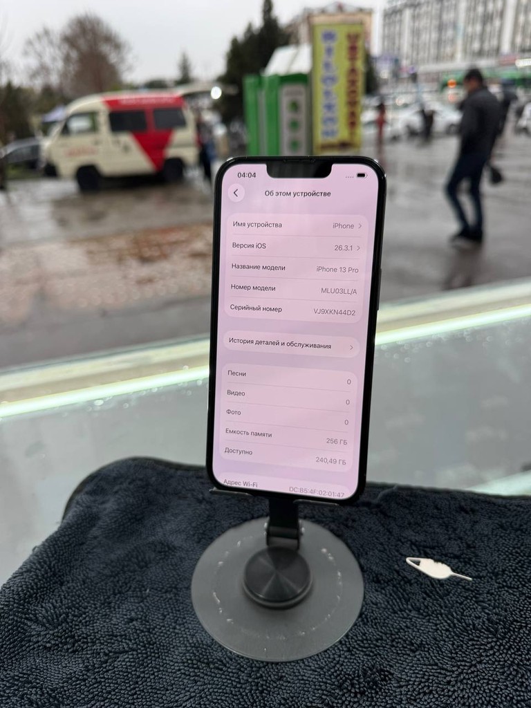 iPhone 13 Pro 256GB, Face ID, Box+Hujjatlar, 77% Batareya, Namangan image 1