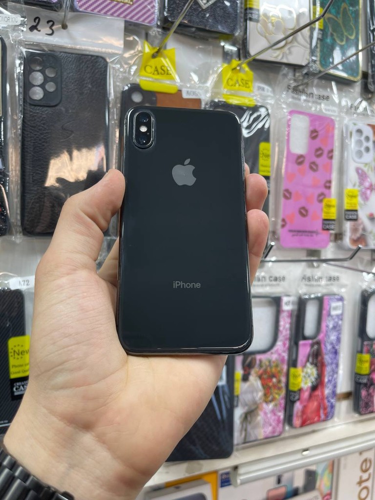 iPhone X, 64GB, rangi rasmda, 7 kun garantiya image 1