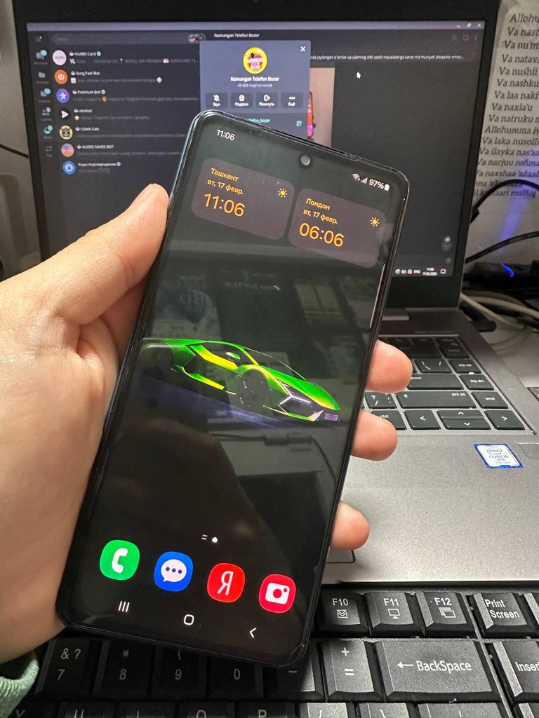 Samsung A52 - 128GB, 2 SIM, ideal holat image 2