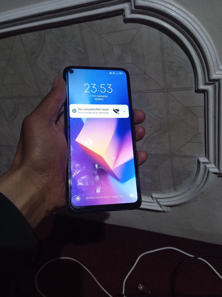 Redmi Note 9T 128GB - toza holatda, ishlayotgan image 1