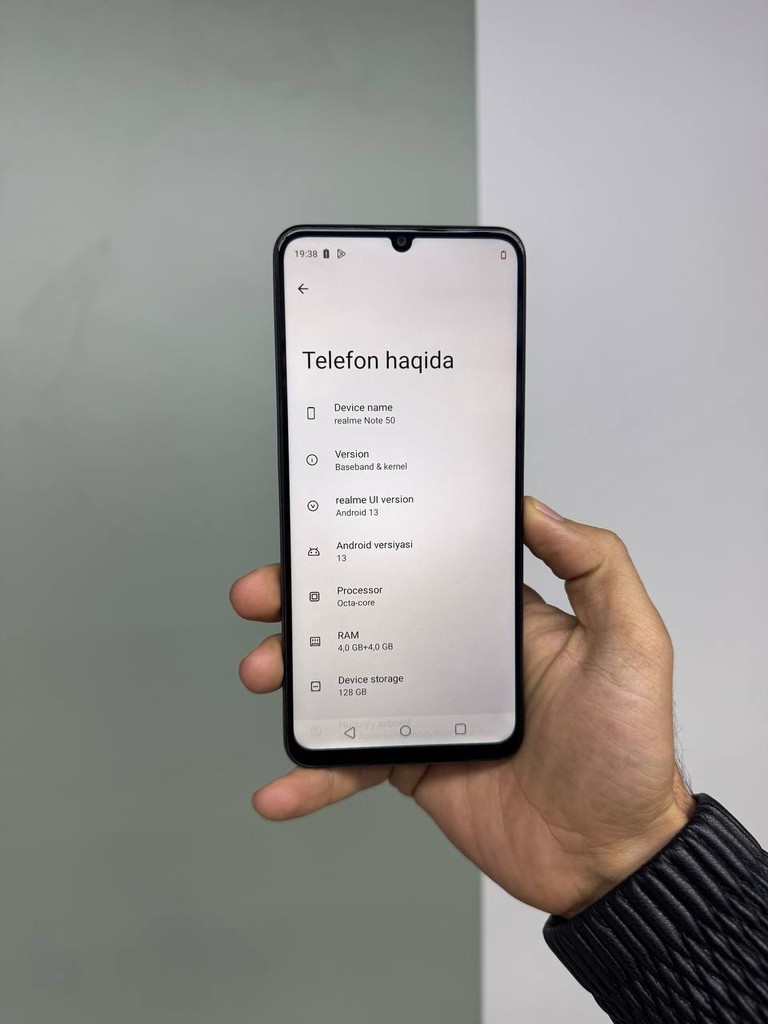 Realme 50, 128 GB, ishlashi yaxshi image 3
