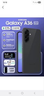 A36 256GB, Yangi, Qora