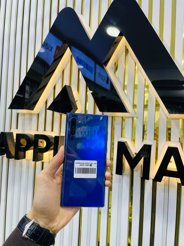 Samsung Note 10+ 5G 256GB BLUE, 4300mAh, garanti 30 kun image 1