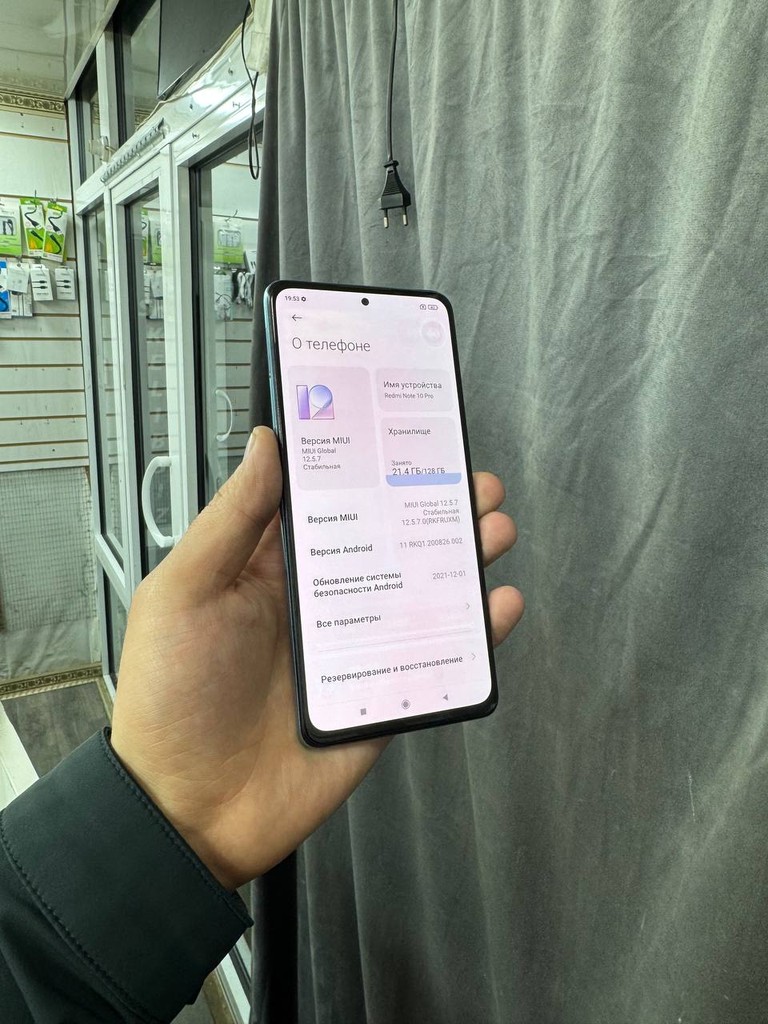 Redmi Note 10 Pro 8/128GB, 5000mAh, IDEAL holat image 2