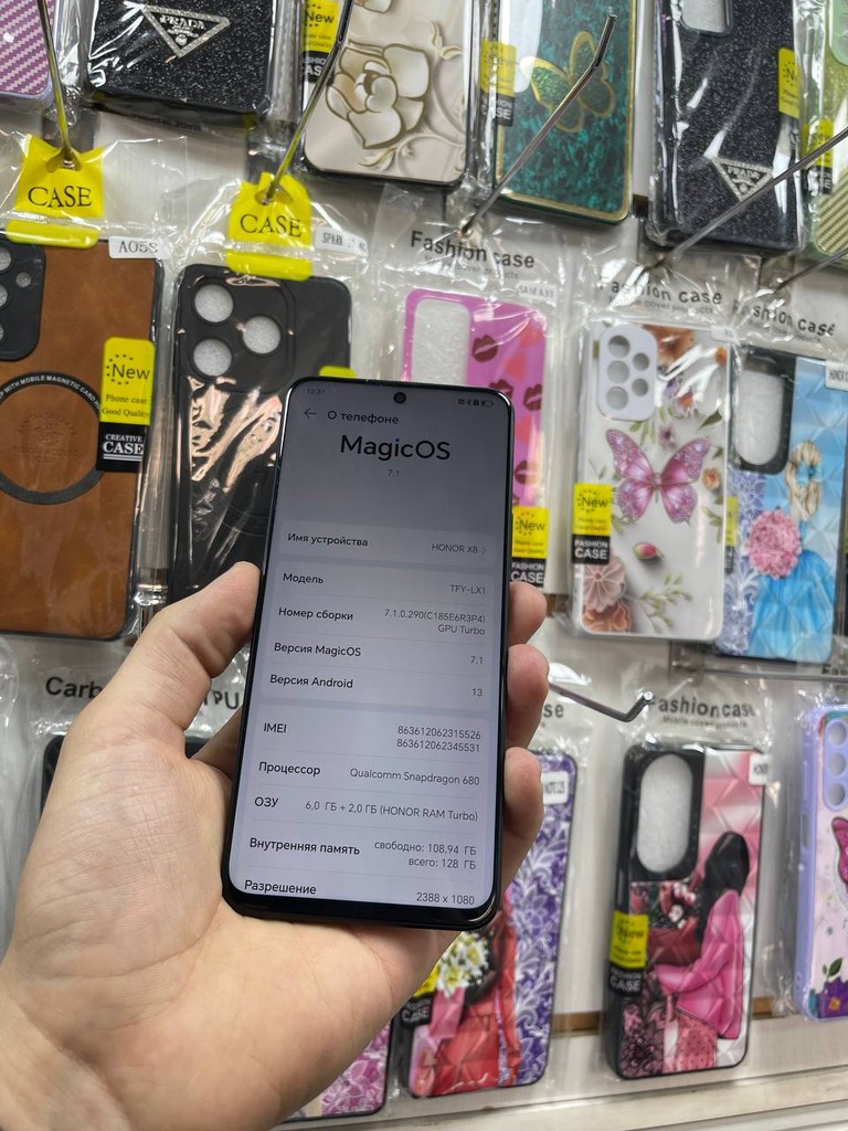 Honor X8 - 128GB/6GB RAM, LIKE_NEW image 2