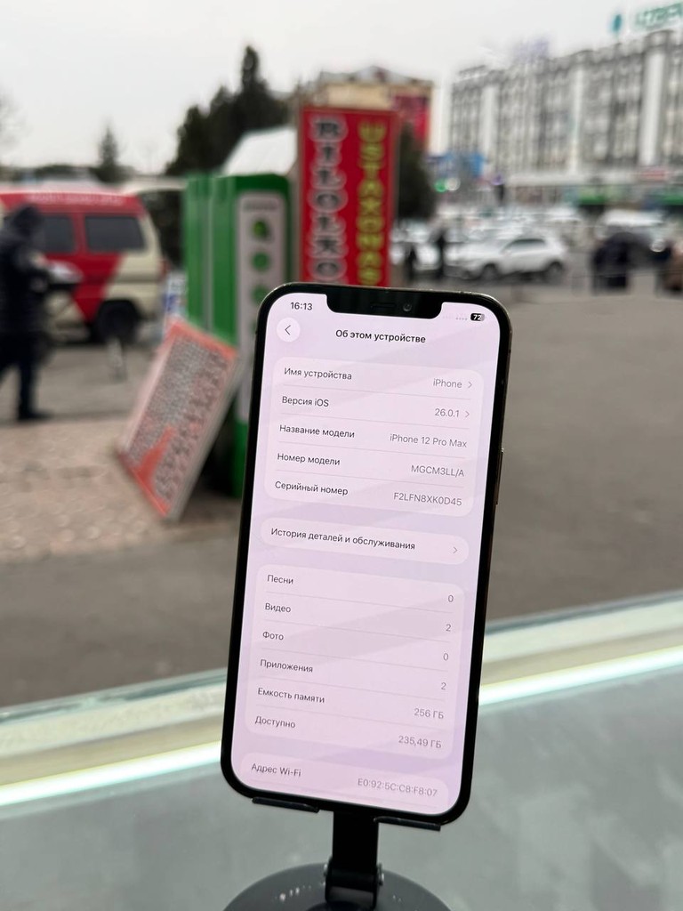 iPhone 12 Pro Max 256GB – Yaxshi holat, 1 hafta garantiya image 2