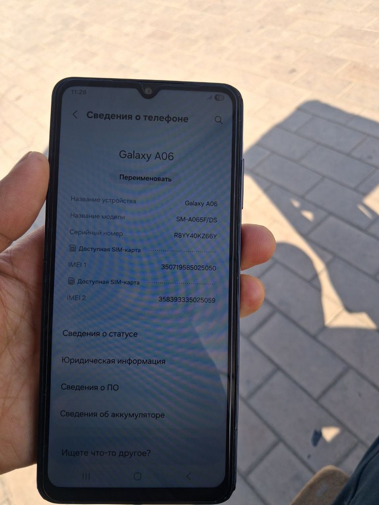 Samsung Galaxy A06 128GB - yaxshi holatda image 2