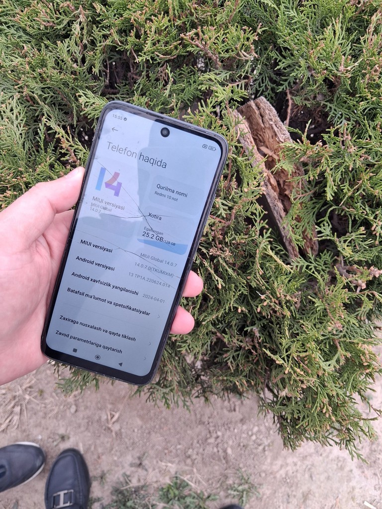 Redmi 10 128GB — sensor shikastlangan, ishlaydi image 2