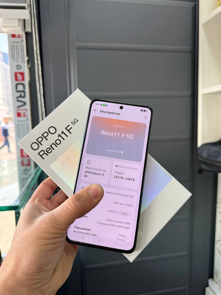 Oppo Reno 11F 5G, 8/256GB, Yaxshi holatda image 1