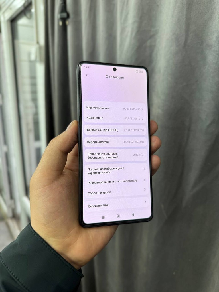Poco X5 Pro 12/256GB, 5000mAh, kamera yaxshi, 1 hafta garantiya, 99$ image 2