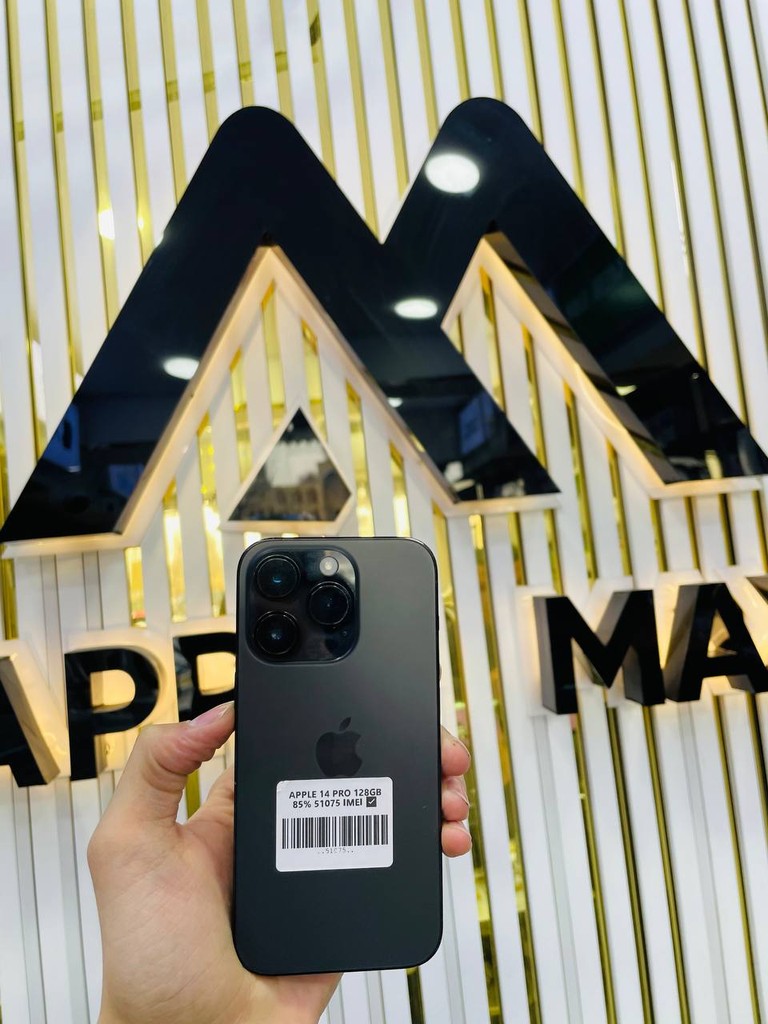 iPhone 14 Pro 128GB - Black - 85% batt - LIKE_NEW image 1