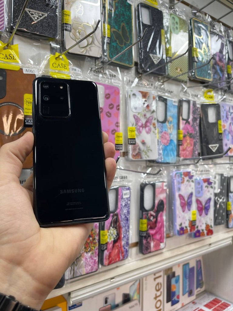 Samsung S20 Ultra 5G 12/256GB, ideal holatda, garanti bor image 1