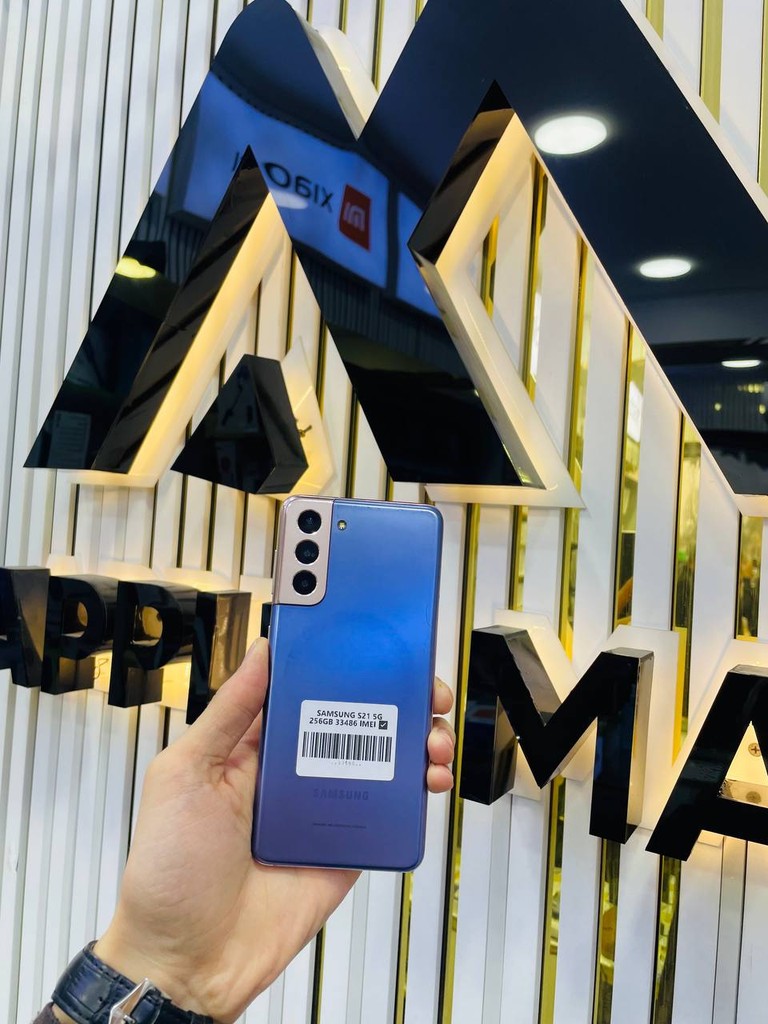 Samsung S21 256GB Purple, 4000mAh - Deyarli yangi image 1