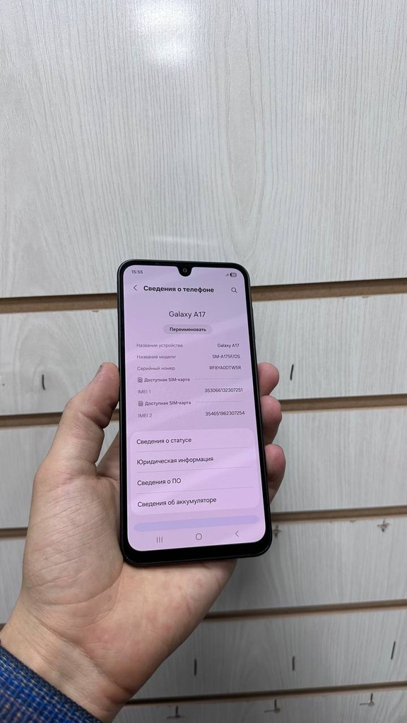 A17 afitsialniy 6/128GB, NEW, zo'r kamera image 1