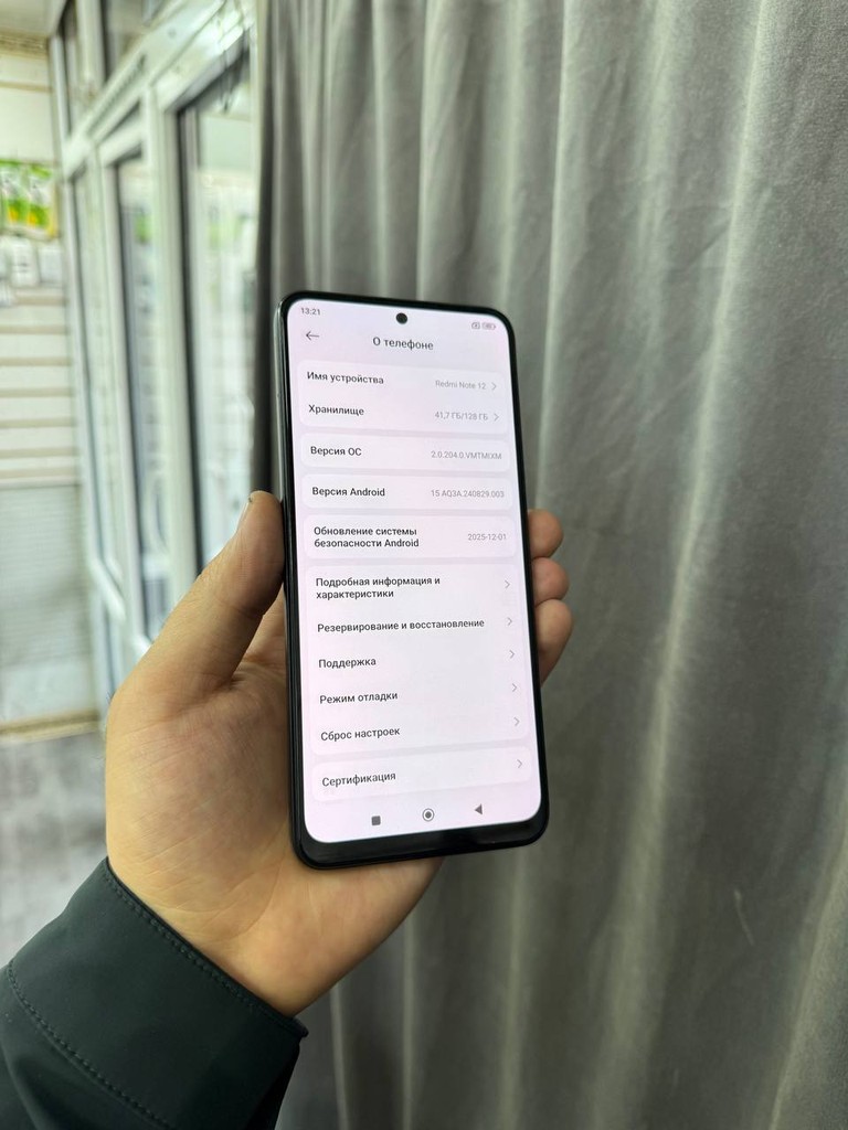Redmi Note 12 8/128GB Dual SIM, 5000mAh, Namangan image 2