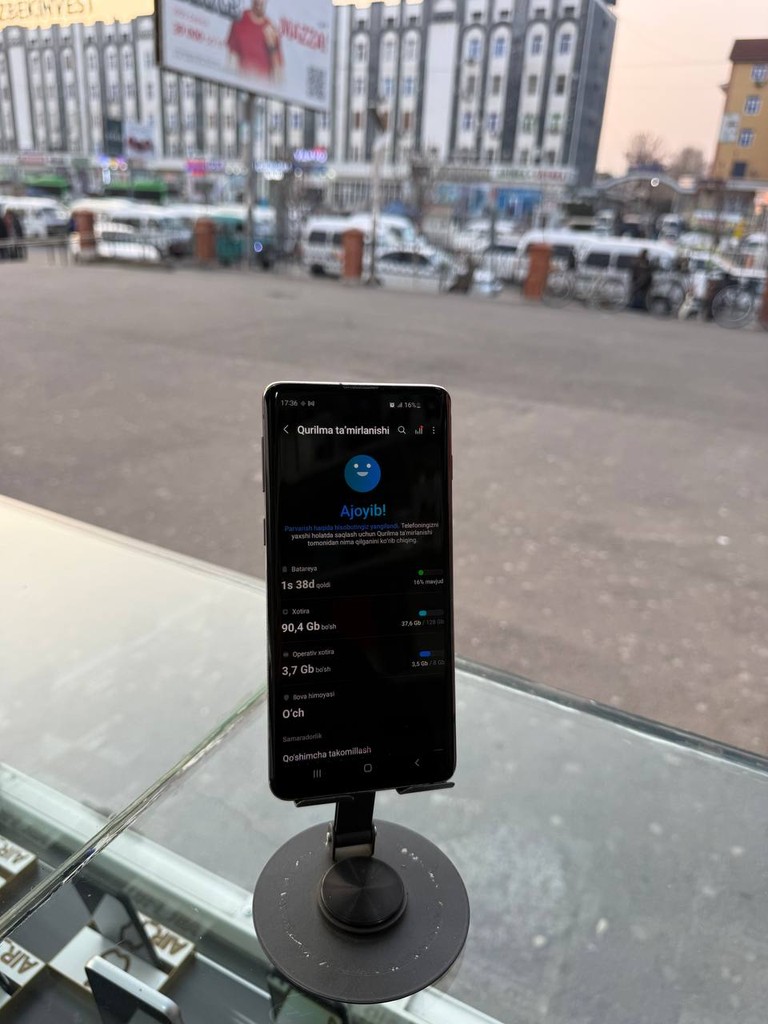 Samsung S10 8/128GB, barmoq izi skaner mavjud image 2