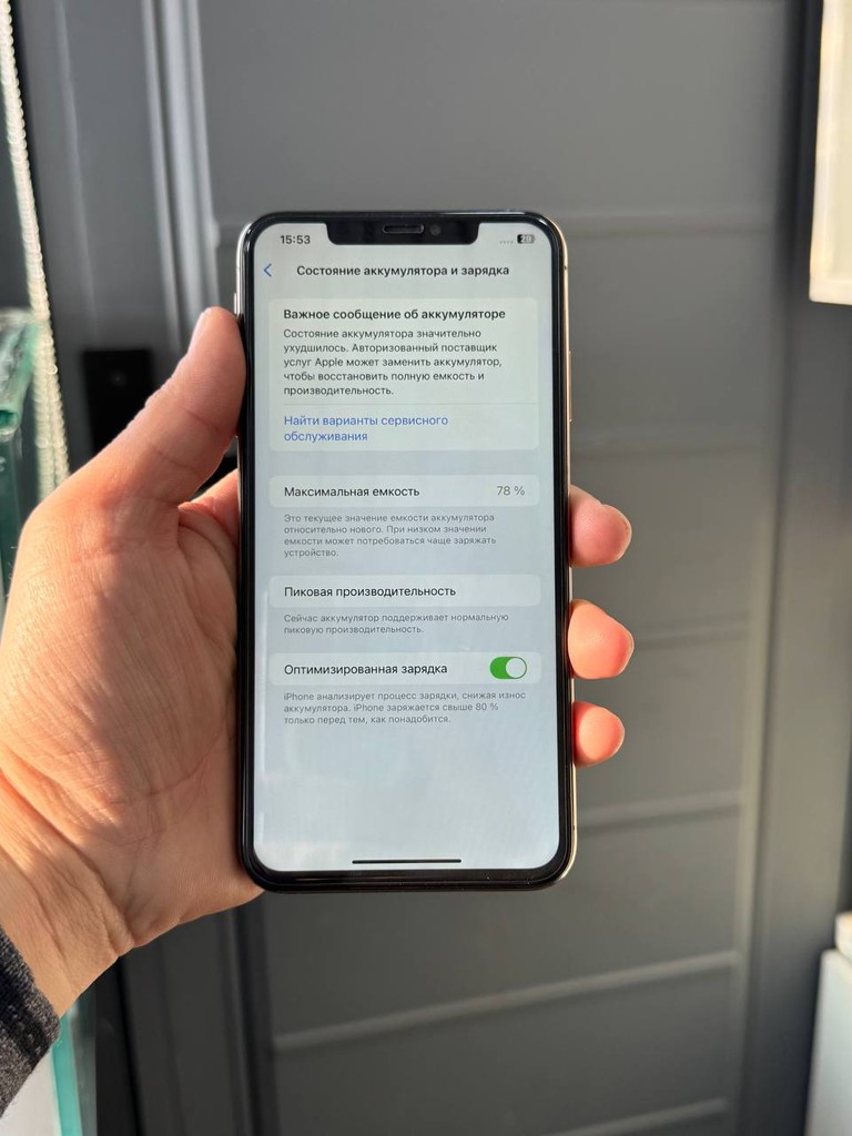iPhone XS Max – 256 GB, iCloud bor, ishlayaveradi image 2