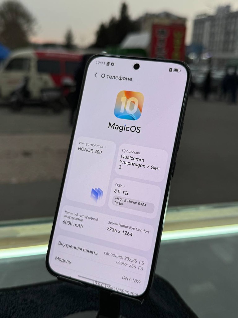 Honor 400, 256GB, 2 SIM — LIKE_NEW, 1 hafta kafolat image 1
