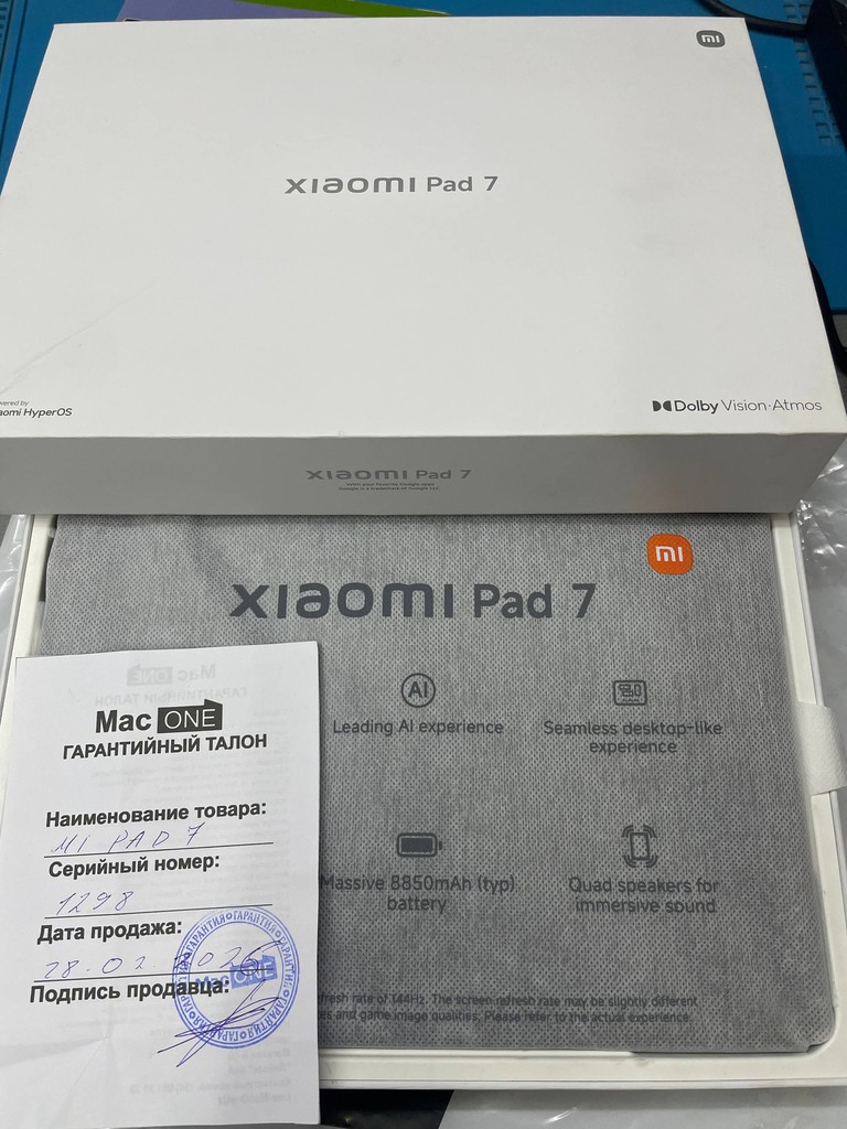 Xiaomi Pad 7 8/256GB Grey - LIKE_NEW image 2