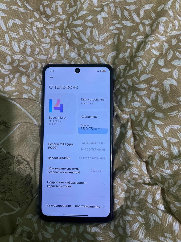 POCO X3 GT 8/128GB, yaxshi holatda image 2