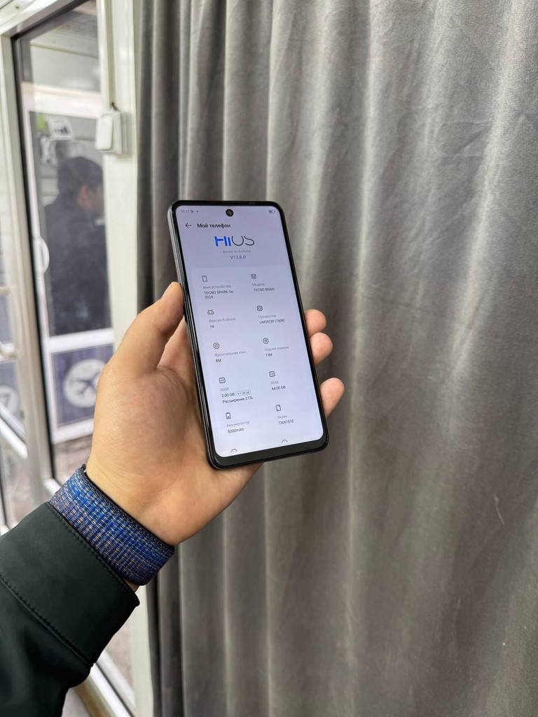 Texno Spark Go2024 Radnoy - 64GB, 5000mAh, IMEI togri image 2