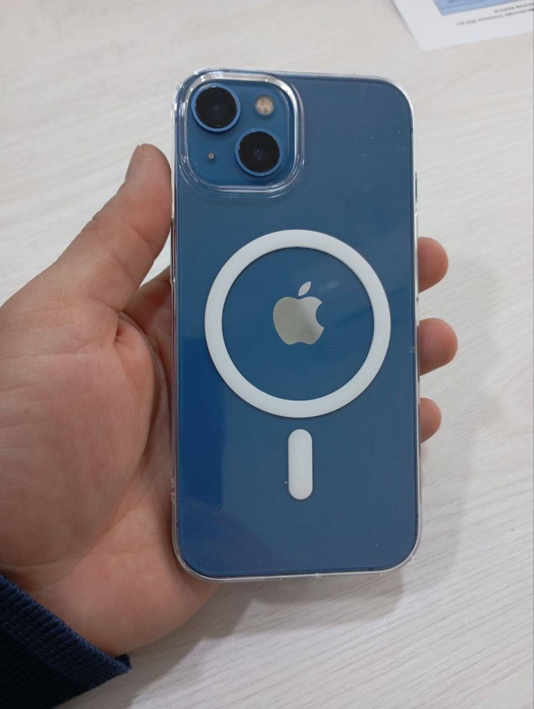 iPhone 13, ko‘k, 128GB – displey va batareya almashtirilgan image 2