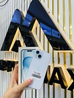 Applemax iPhone 15 128GB Silver – 86% batt, 30 kun garanti