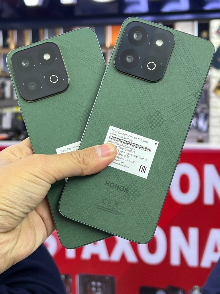 Honor X7c - 6/128GB, 6000 mAh, ideal holat image 1