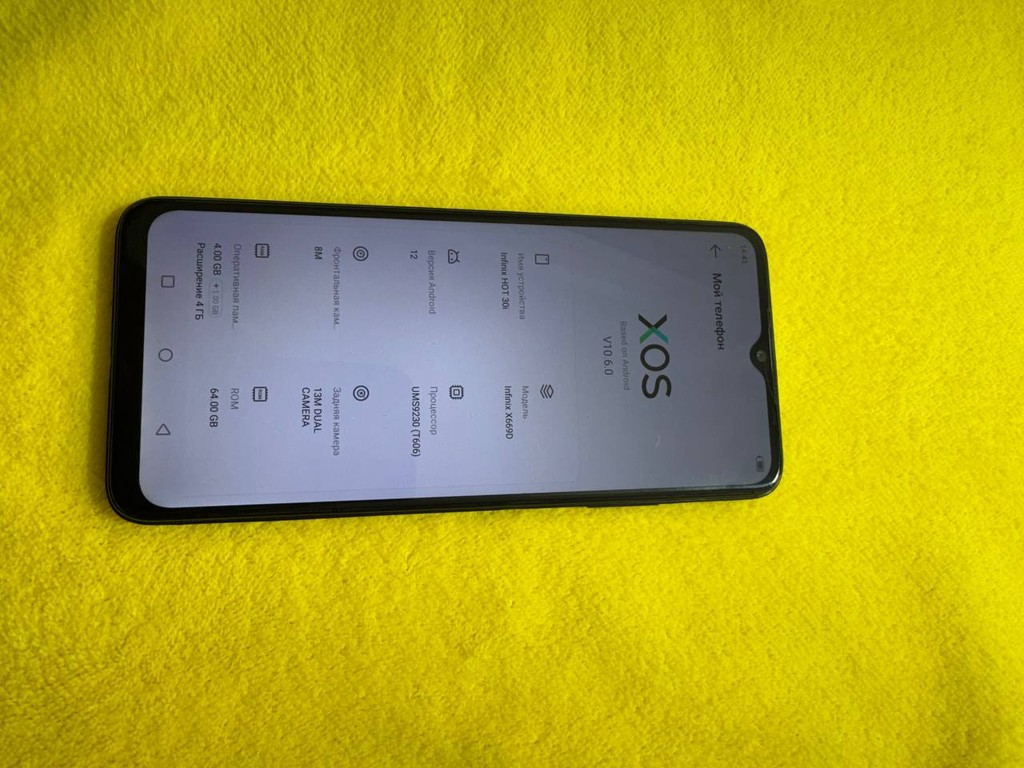 Infinix Hot 30i, 64GB, ishlaydi, yaxshi holatda image 3