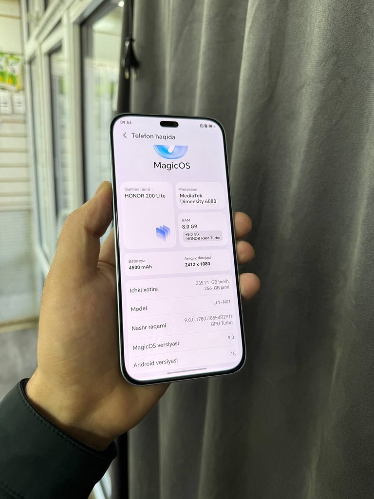 Honor 200 Lite 5G, 8GB RAM + 256GB, 4500 mAh image 2