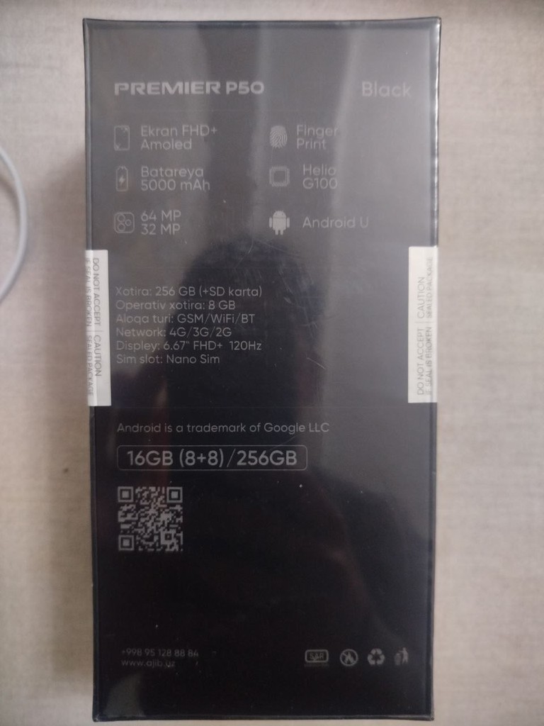Premier P50 16GB RAM / 256GB, yangi karobka image 2