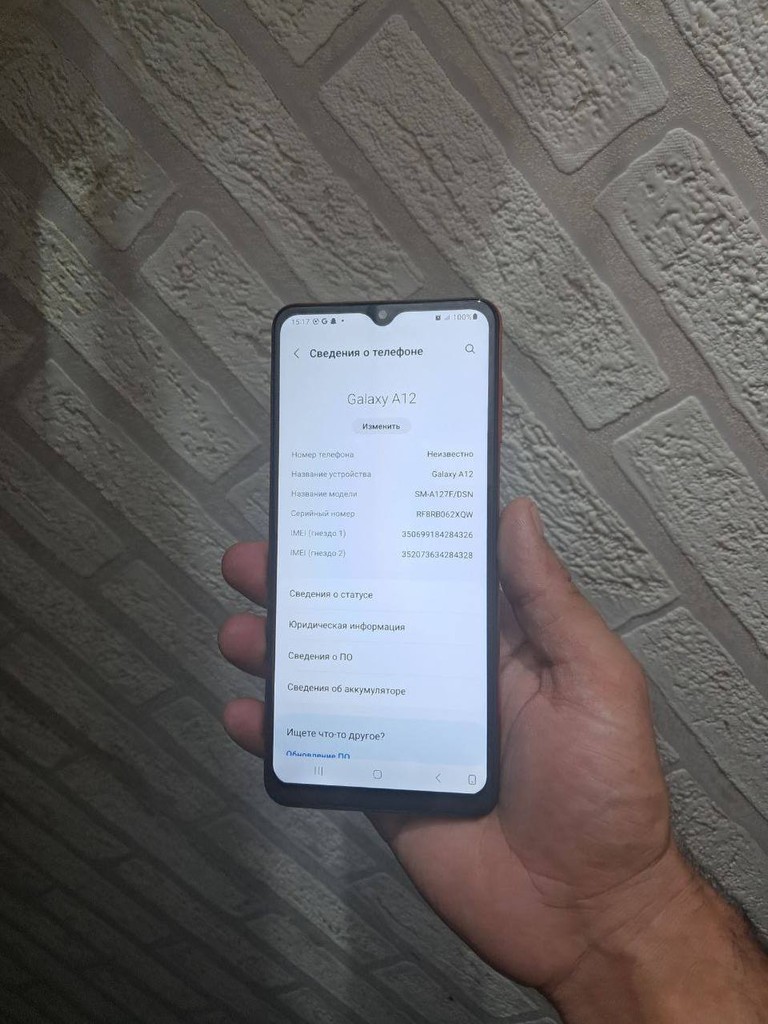 Samsung A12 64GB - ishlaydi, holati yaxshi image 2