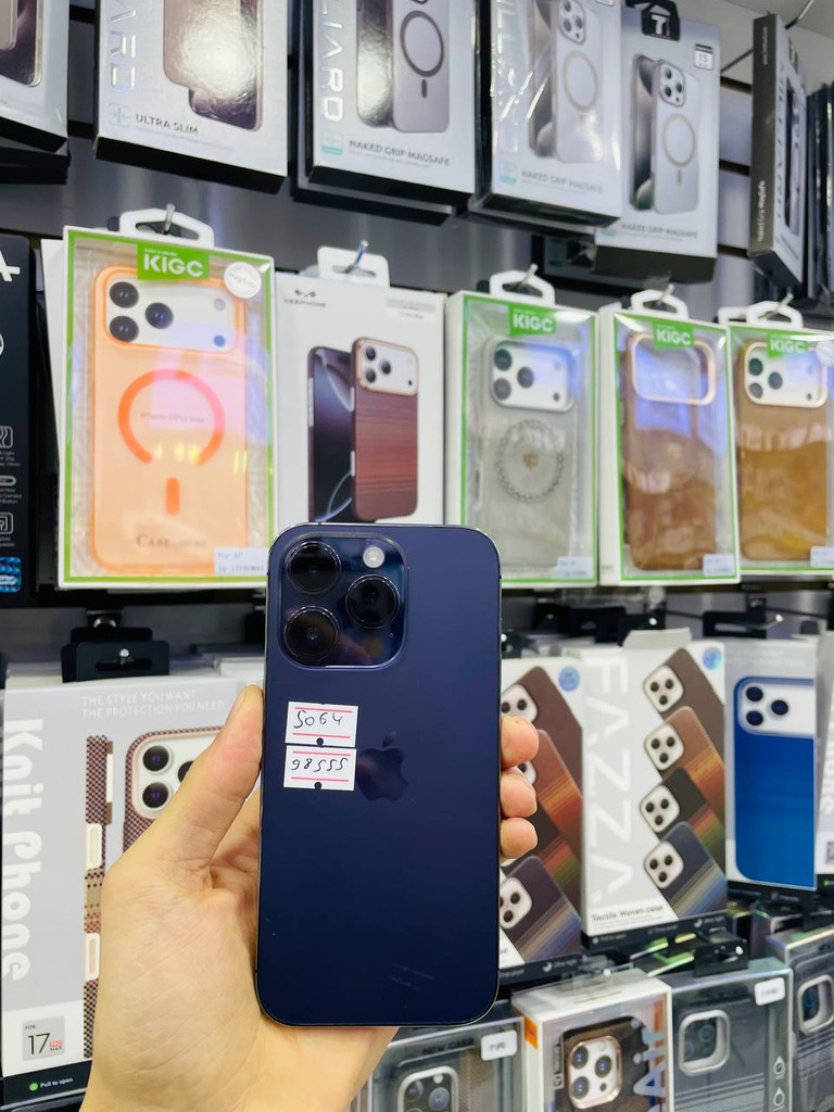 Apple iPhone 14 Pro 128GB, Purple, 94% battery, 30 kun garanti image 1